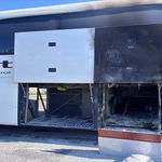 Eskişehir'de yolcu otobüsünde yangın: Yolcular tahliye edildi