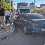 Otomobil ile minibüs çarpıştı: 8 yaralı
