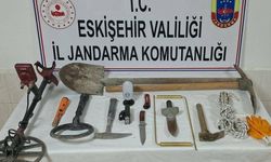 Eskişehir'de kaçak kazıya baskın!