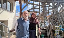 Eskişehir'de yol genişletme çalışmasında bir evin duvarı yıkıldı