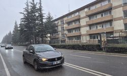 Eskişehir kar yağışı ile birlikte sıcaklıklar düştü