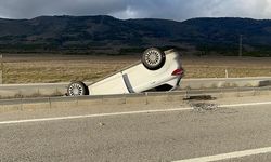 Eskişehir'de otomobil takla attı: 5 yaralı
