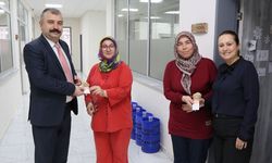 Eskişehir'de kadın personellere 8 Mart jesti