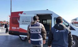 81 ilde mobil göç noktası araçları görev başında