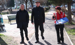 Başkan Kazım Kurt hayata geçirilecek projeleri yerinde inceledi