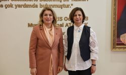 CHP Kadın Kolları Genel Başkanı Asu Kaya'dan Başkan Ünlüce'ye ziyaret