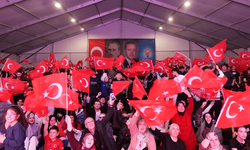 Dede Korkut Parkı’nda milli maç coşkusu yaşandı