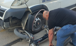 Eskişehir’de tramvay yolunda feci kaza: 1 yaralı