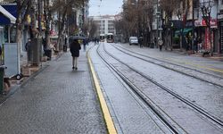 Eskişehir'de bayramda sokaklar boş kaldı