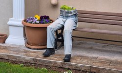 Eskişehir'de dikkat çeken dekorasyon