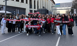 Eskişehirli gençler A Milli Takımı'nı tribünden destekledi