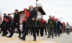 İnönü’de anlamlı etkinlik: Zafer Yürüyüşü düzenlendi
