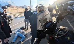 Eskişehir'de kuryeye çarpıp kaçtı!