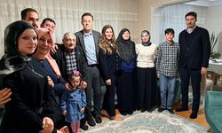 Milletvekili Hatipoğlu şehit ailesinin evinde orucunu açtı