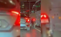 Eskişehir'de trafikte korku dolu anlar yaşandı