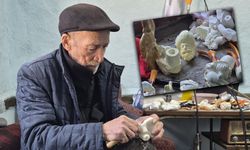 Yarım asırlık lületaşı ustası emekli oldu ama mesleğinden kopamadı