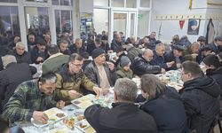 Seyitgazi'de iftar yemeğinde 500 kişiyi bir araya geldi