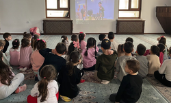 Seyitgazi'de çocuklardan cami ziyareti