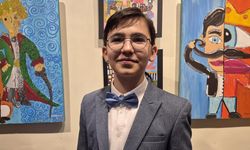 Eskişehir'de 12 yaşında kendi sergisini açtı