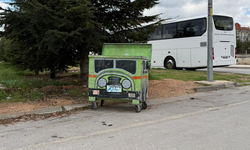 Eskişehir'de çöp konteyneri farklı görünümüyle dikkat çekti