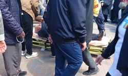 Eskişehir'de düşerek yaralanan vatandaşa sağlık ekipleri müdahale etti