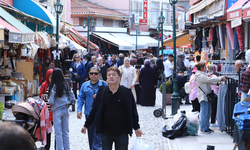 Eskişehir’de Hamamyolu Caddesi’nde yoğunluk tavan yaptı