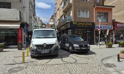 Eskişehir'de hatalı park trafiği aksattı