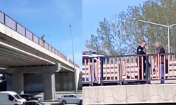 Eskişehir’de korku dolu anlar: Köprüden atlamaya çalıştı