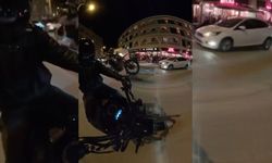 Eskişehir'de motosikletle yaptığı hareket pahalıya patladı