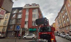 Eskişehir'de pide salonunun bacasında yangın çıktı