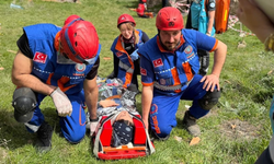 Eskişehir’de sağlık personelleri afet tatbikatı yaptı