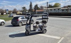 Eskişehir'de ters yöne girdi, kaza kaçınılmaz oldu