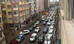 Eskişehir'de trafik durma noktasına geldi
