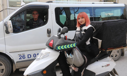 Eskişehir'de trafikte karşılaştığı kadın kuryede sanki kaybettiği kızını gördü