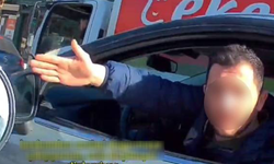 Eskişehir'de trafikte tansiyon yükseldi: Gergin anlar kamerada!