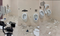 Fethi Heper Stadyumu'nda skandal görüntüler: Balıkesirspor taraftarları zarar verdi!