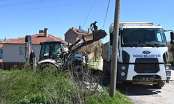 İnönü'de yol çalışmaları hız kesmeden devam ediyor