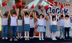 Kanlıkavak’ta 23 Nisan şenlikle kutlandı