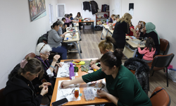 Odunpazarı'nda kadınlar hem öğreniyor hem üretiyor