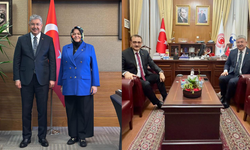 Vali Yılmaz'dan Ankara’da AK Parti’li vekillere ziyaret