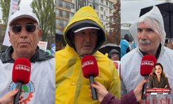 Eskişehir'de işçiler 1 Mayıs’ta yağmur çamur demedi alanları doldurdu!