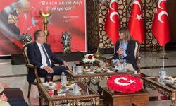 AK Parti ve MHP heyeti bayramlaştı