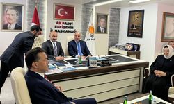 Bakan Ersoy’dan AK Parti İl Başkanlığı’na ziyaret