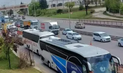Bayram dönüşü başladı: Eskişehir güzergahında trafik yoğunluğu yaşanıyor