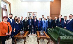 Eskişehir MHP yeni yönetimi Vali Yılmaz’ı ziyaret etti