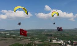Eskişehir semalarında 19 Mayıs kutlandı