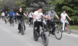 Eskişehir'de 19 Mayıs için pedal çevirdiler