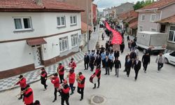 İnönü’de 107’inci Yıl Gençlik Yürüyüşü düzenlendi