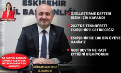 Gürhan Albayrak: “Özelleştirme defteri bizim için kapandı”