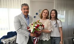 Vali Yılmaz’dan Şehit Pilot Ümit Karamustafa’nın ailesine bayram ziyareti